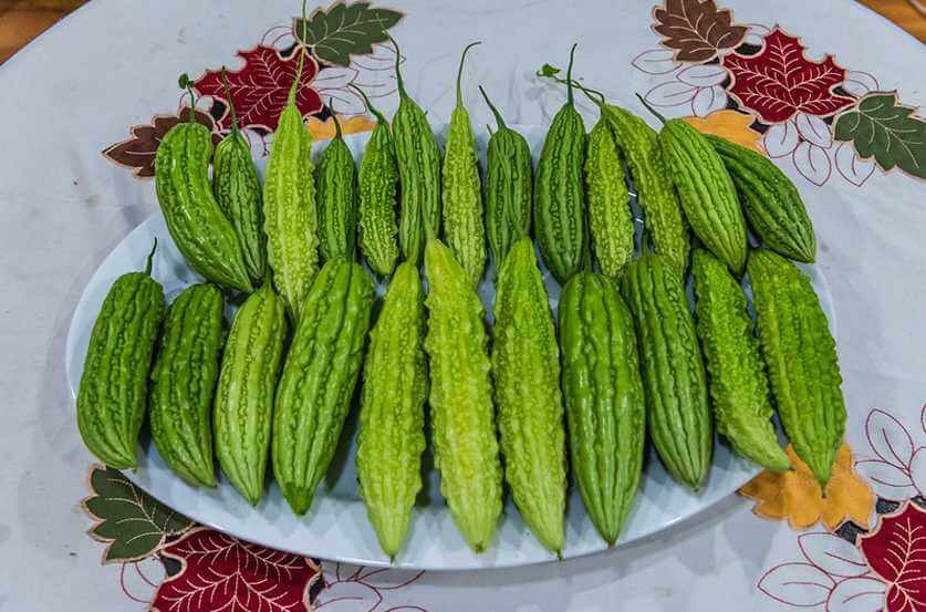 Bitter melon, guggul, and cayenne powder is a natural way to control diabetes